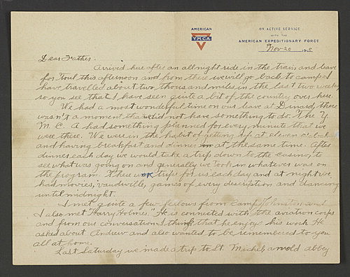 Another Letter to his father