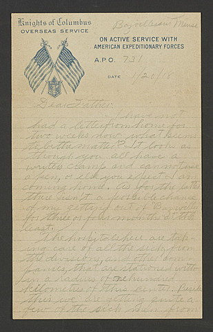 Letter to family