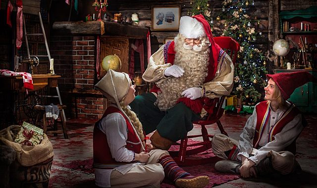 Vaig a Rovaniemi, Lapònia a conèixer al Pare Noel