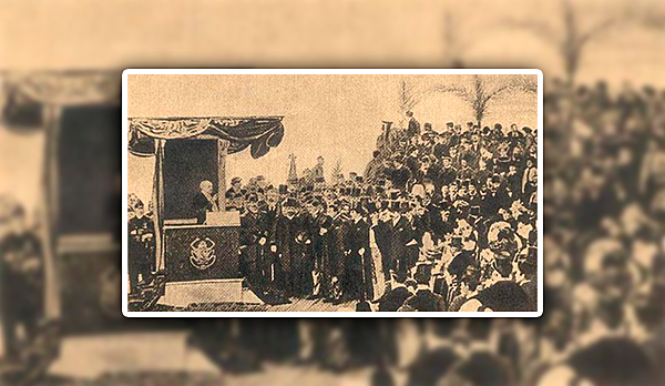 Inauguración oficial del canal de Suez