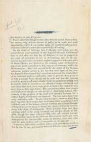 The United States declares war on Germany. In his address to Congress four days earlier, U.S. Pres.