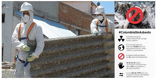 ASBESTO USO EN CONDICIONES DE SEGURIDAD LEY 436 DE 1998