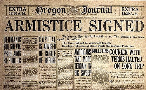 Germany Signs the Armistice