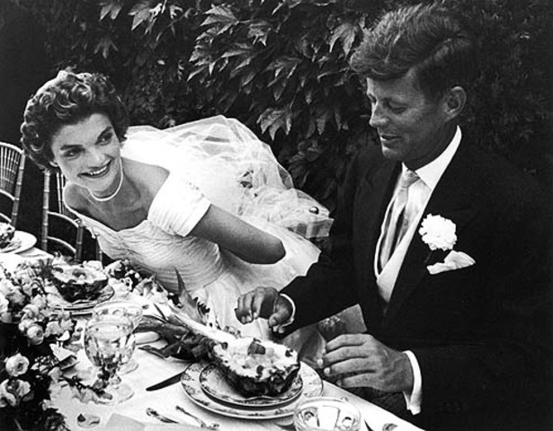 JFK got married