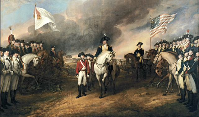 Las tropas Británicas se rindieron