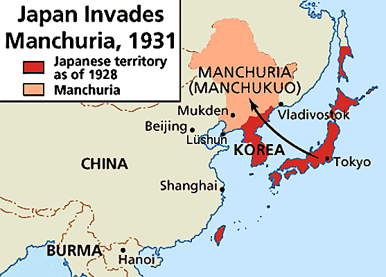 Japan Invades Manchuria