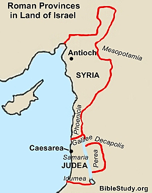 Roman Rule of Israel (Time of Conquering)