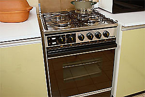 Invención de la cocina a gas.