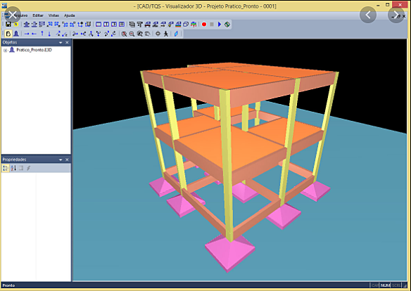 Módulo 1 - Projeto Residência de 2 Andares com TQS Treinamento