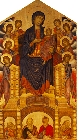 Medieval Art - Santa Trinita Maesta: 300 to 1400