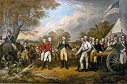 George Washinton A Cargo del Ejército Continental