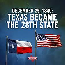 Became a state of the USA