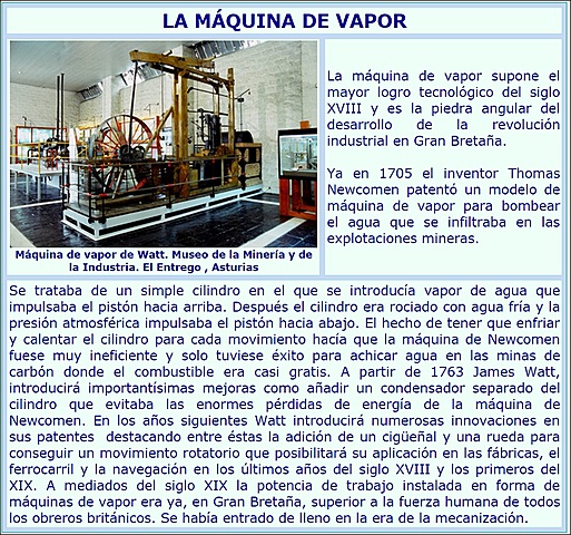 la maquina de vapor