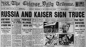 Germany and Russia Peace Treaty