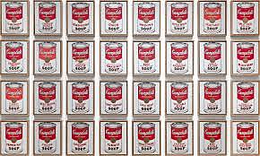 Pop Art: Campbells's Soup Can - 1962