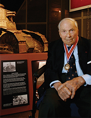 Frank W. Buckles, WW1 veteran, recognized by the President of France