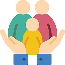 Asistencia social organizada