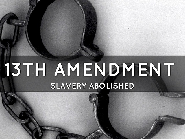 13th amendment