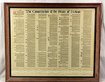 Constitution of the Kingdom of Hawaii