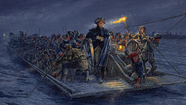Wahington crossed the Delaware on Christmas Eve
