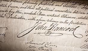 The Declaration of Independence is signed!