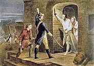 Capture of fort Ticonderoga