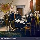 The Declaration of Independence is signed