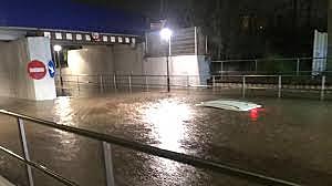 Fortes tempestes i inundacions a Catalunya