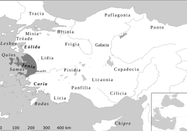 Conquista persa de Jonia