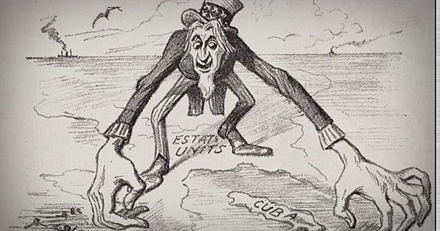 The U.S. declares war on Spain