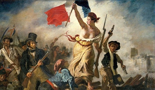 La libertad guiando al pueblo