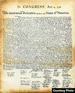 The Declaration of Independence is Signed
