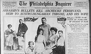 The Assassination of Austria's Archduke Franz Ferdinand.