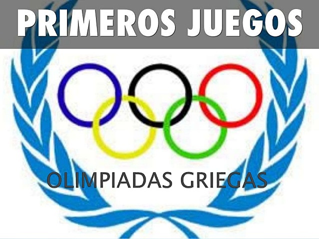 Primeras olimpiadas griegas