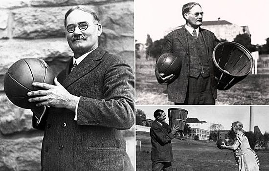 He invented basketball in 1891
