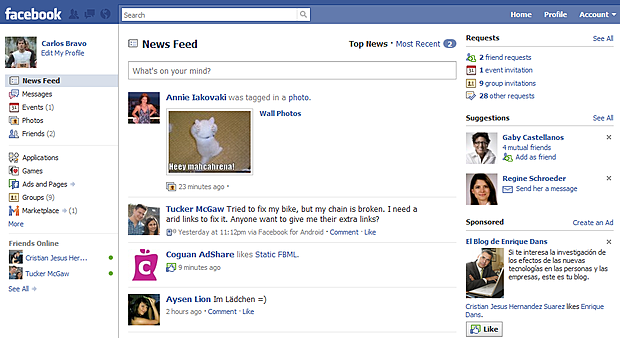 El Facebook