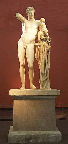 Arte Griego. Hermes de Olimpia. Periodo Clásico