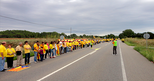 Catalunya: via catalana,11's de setembre  i per suposat moltes manifestacions