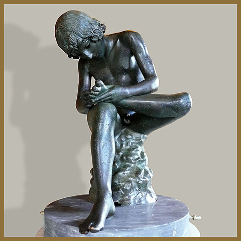 Arte Griego. El Espinario (Niño de la espina). Periodo Helenístico.