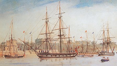 Darwin Sets Sail Aboard the Famous HMS Beagle