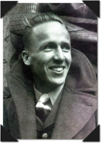 Nate's formal induction into the Army Air Corps.