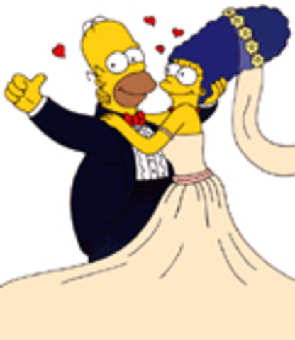 Homer married