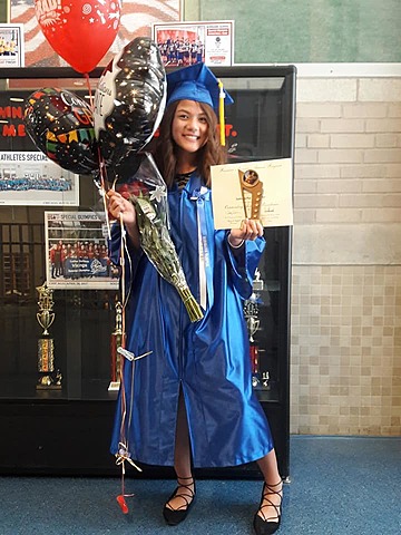 My 8th grade graduation