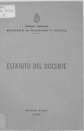 Estatuto del Docente Nacional