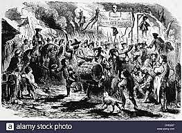 Las primeras protestas