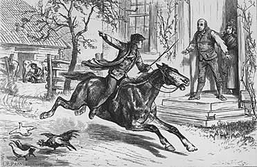 El viaje de Paul Revere