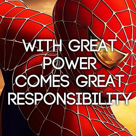 With great Responsibility comes great Grades
