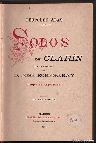 Solos de Clarín de Leopoldo Alas