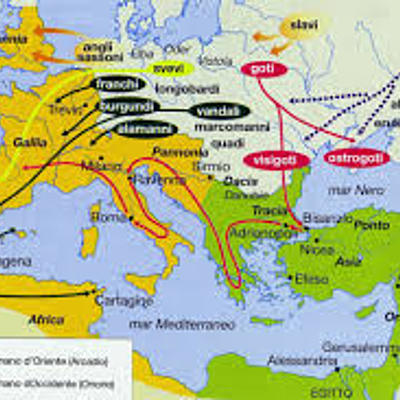 Timeline: Dalla fine dell'Impero Romano d'Occidente alla morte di Giustiniano