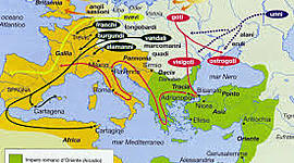 Timeline: Dalla fine dell'Impero Romano d'Occidente alla morte di Giustiniano